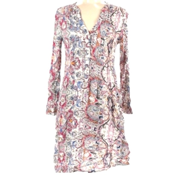 PHILOSOPHY Dresses republic clothing, Paisley Muti Colors Shirt Dress - Picture 3 of 8